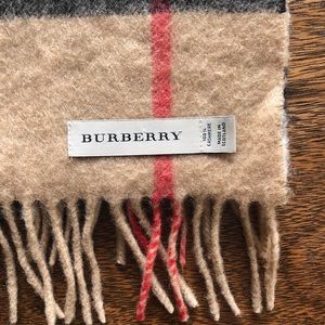 Classic Check Burberry scarf